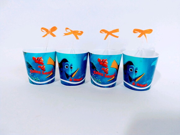 Copinho de Brigadeiro Personalizado Procurando o Nemo