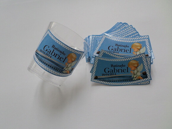 Copinho de Brigadeiro Personalizado Batizado