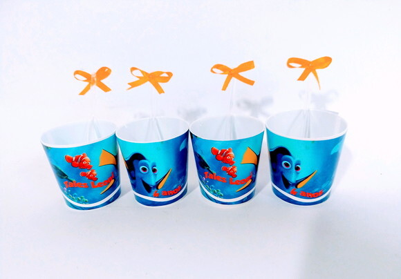 Copinho de Brigadeiro Personalizado Procurando o Nemo