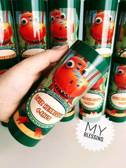 Copo Long Drink Personalizado Dinotren