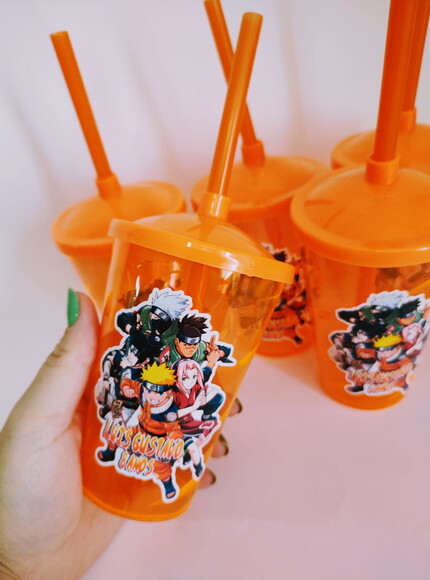 Copo Twister Personalizado Naruto