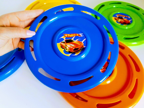 Disco Frisbee Personalizado Hot Weels