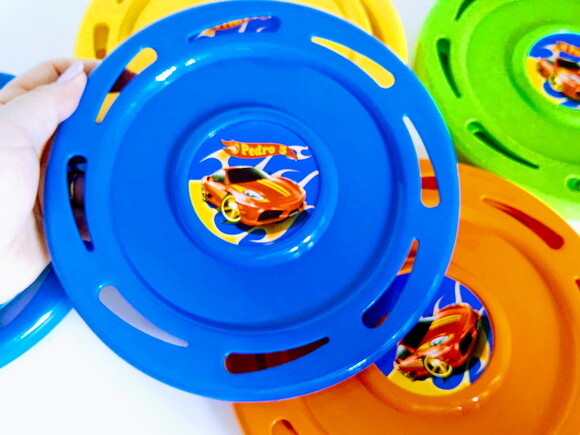 Disco Frisbee Personalizado Hot Weels