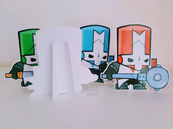 Display de Mesa Castle Crashers