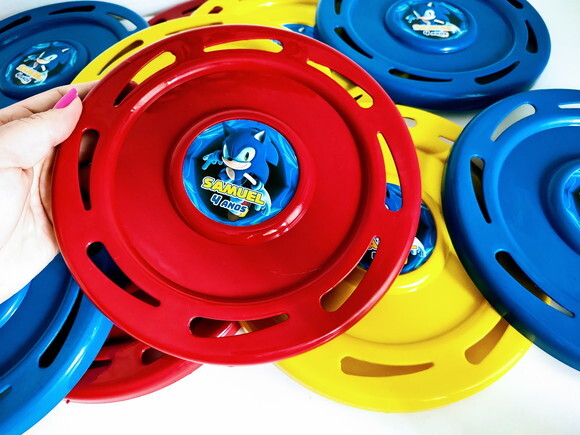 Disco Frisbee Personalizado Sonic