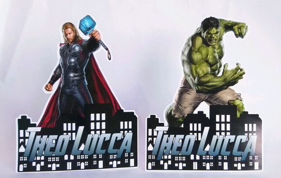 Display de Mesa Personalizado os Vingadores