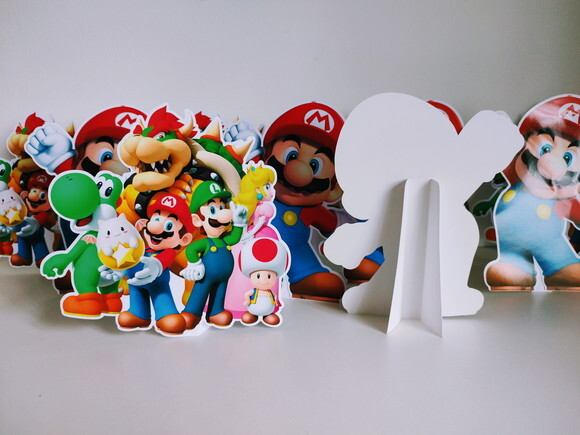 Display de Mesa Personalizado Super Mario