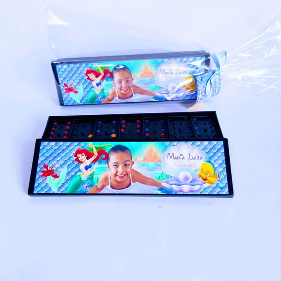 Dominó Personalizado Pequena Sereia