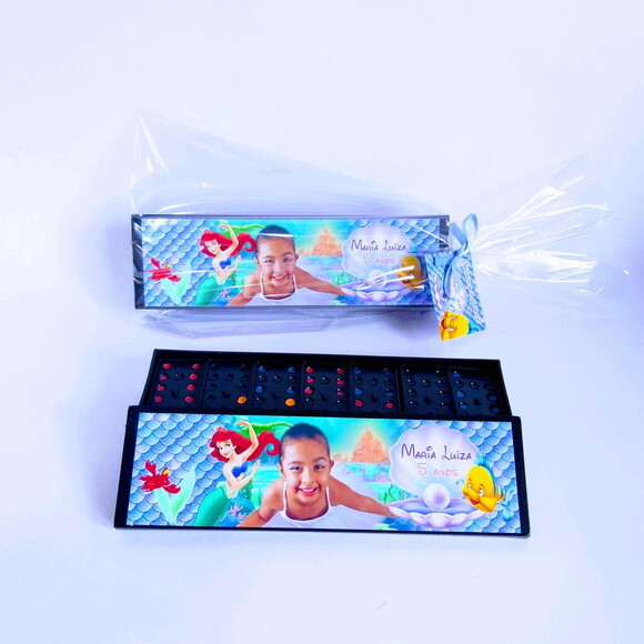 Dominó Personalizado Pequena Sereia