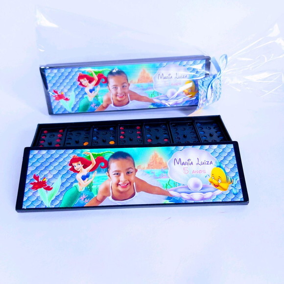 Dominó Personalizado Pequena Sereia