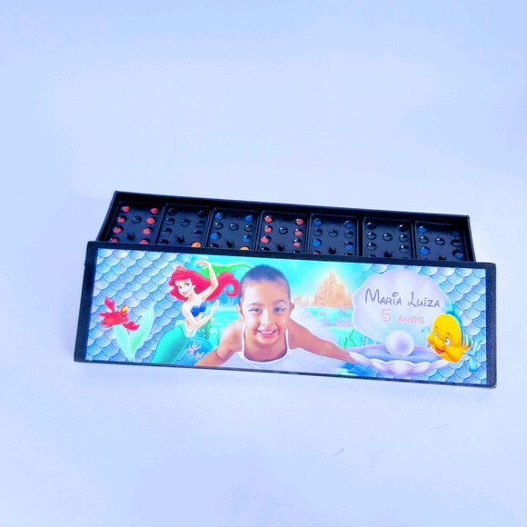 Dominó Personalizado Pequena Sereia