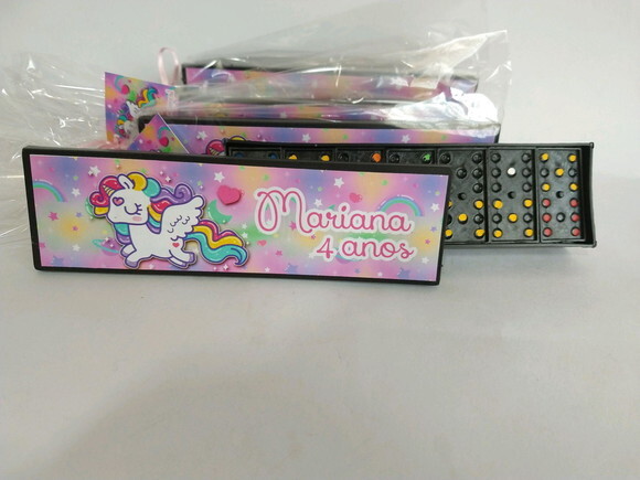 Dominó Personalizado Unicornio