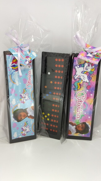 Dominó Personalizado Unicornio