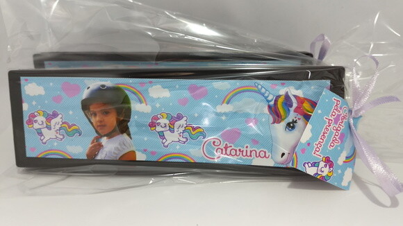 Dominó Personalizado Unicornio