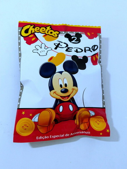 Embalagem para Salgadinho do Mickey