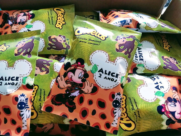 Embalagem para Salgadinho Personalizado