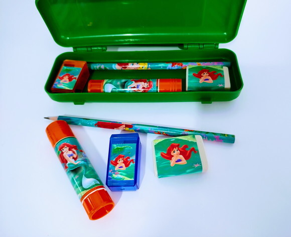 Estojo Escolar Personalizado Pequena Sereia