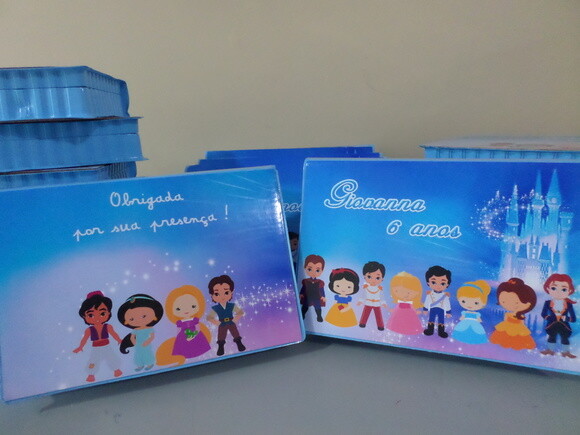 Estojo Personalizado as Princesas