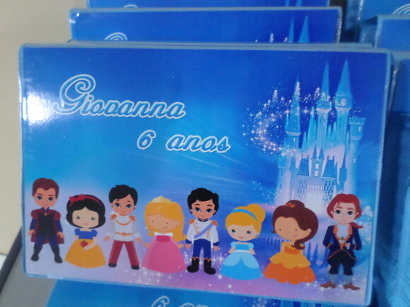 Estojo Personalizado as Princesas