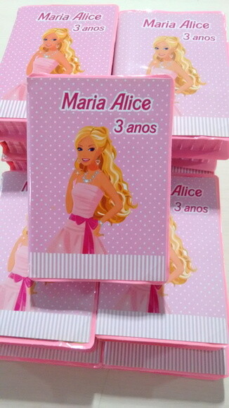 Estojo Personalizado Barbie