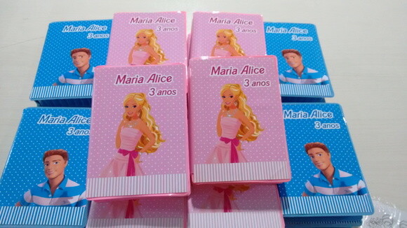 Estojo Personalizado Barbie