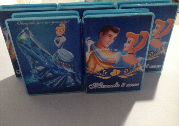 Estojo Personalizado Cinderela