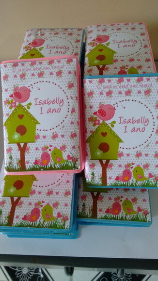 Estojo Personalizado Jardim