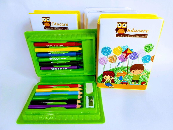 Estojo Personalizado para Escolinha