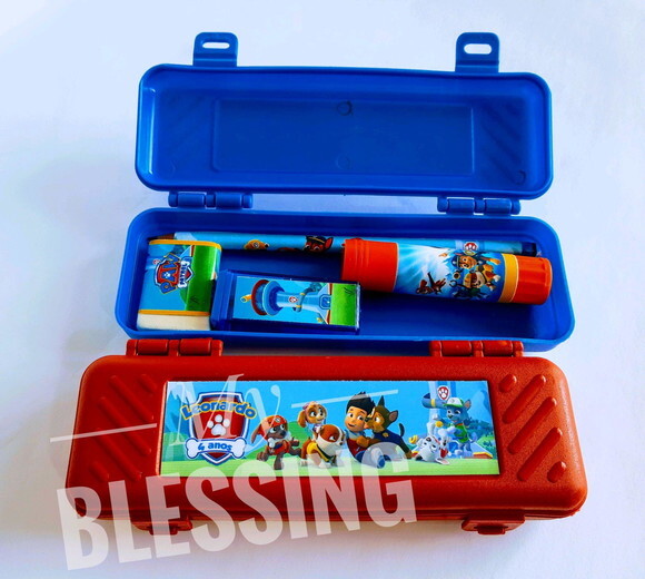 Estojo Personalizado Patrulha Canina