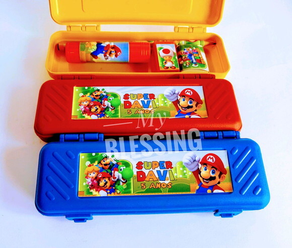 Estojo Personalizado Super Mario