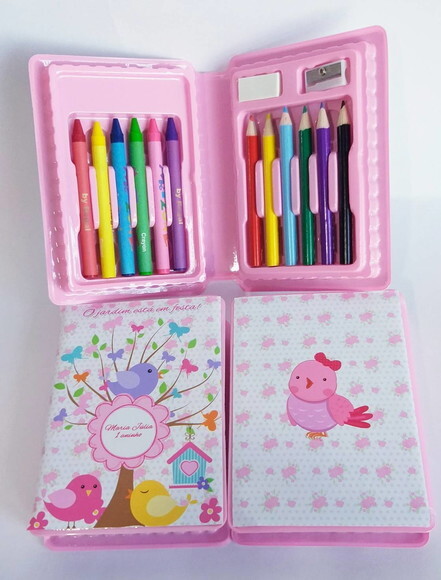 Estojo Pintura Personalizado Jardim