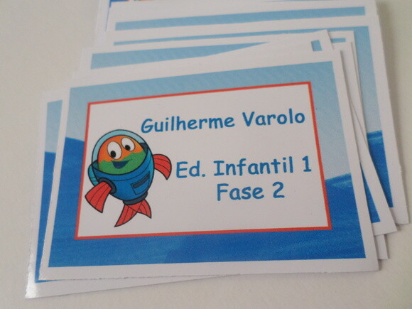 Etiqueta Escolar Peixonalta