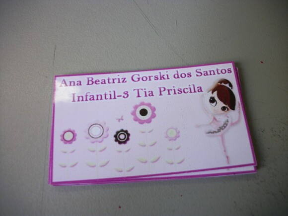 Etiquetas escolar
