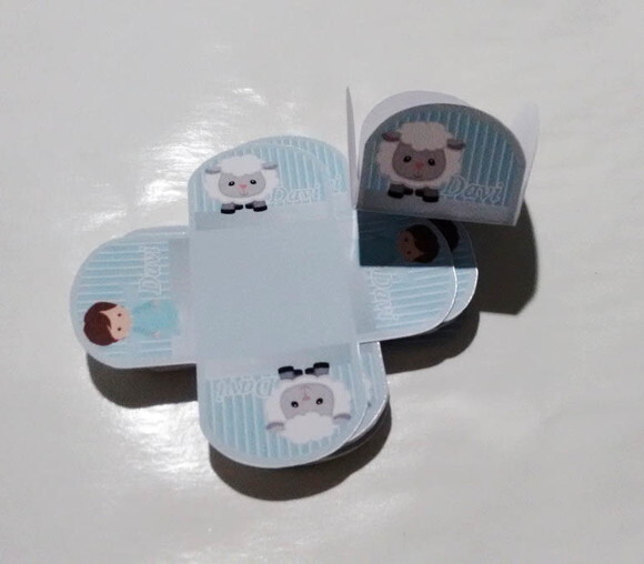Forminha Personalizada Batizado