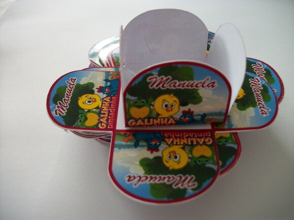 Forminha Personalizada Galinha Pintadinha
