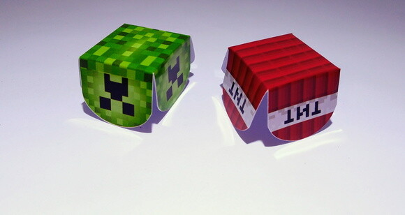 Forminha Personalizada Minecraft