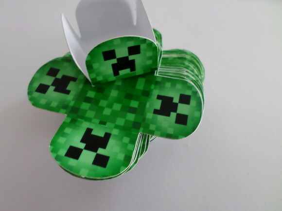 Forminha Personalizada Minecraft