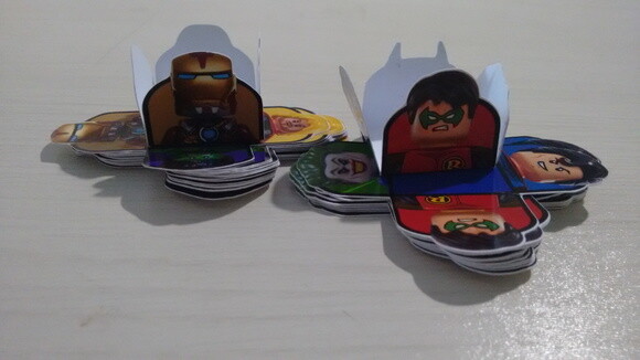 Forminha Personalizada Super Herois da Lego