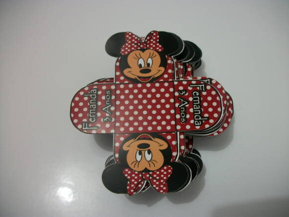 Forminha Personalizadas para Doces Minnie