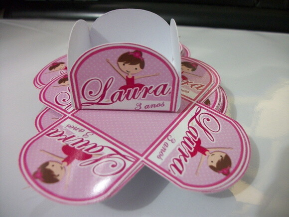 Forminhas para Doces Bailarina