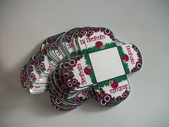 Forminhas para Doces Personalizada Joaninha