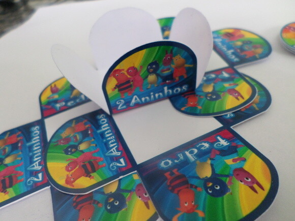 Forminhas Personalizadas Backyardigans