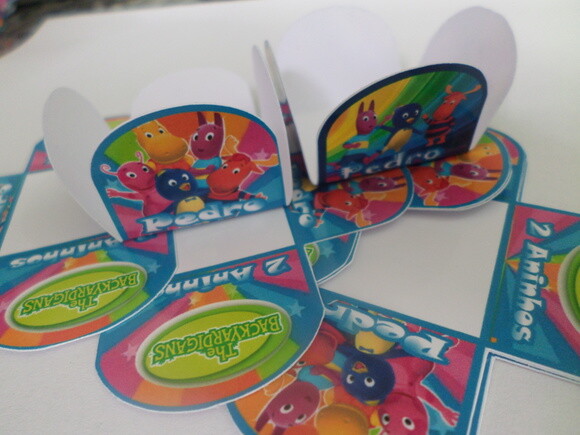 Forminhas Personalizadas Backyardigans