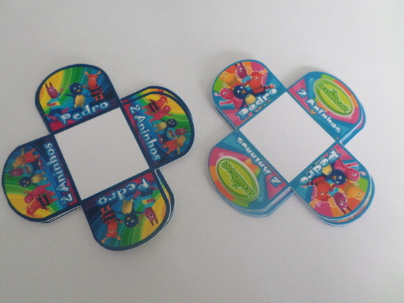Forminhas Personalizadas Backyardigans