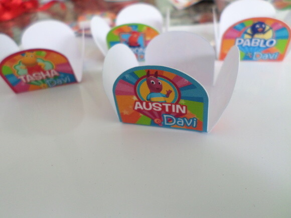 Forminhas Personalizadas Backyardigans