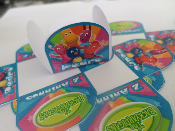 Forminhas Personalizadas Backyardigans