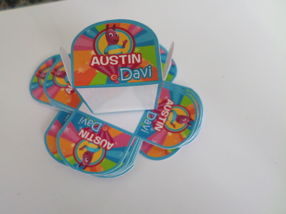 Forminhas Personalizadas Backyardigans