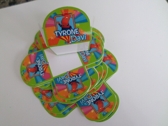 Forminhas Personalizadas Backyardigans