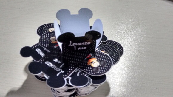 Forminhas Personalizadas Mickey