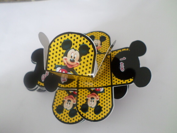 Forminhas Personalizadas Mickey